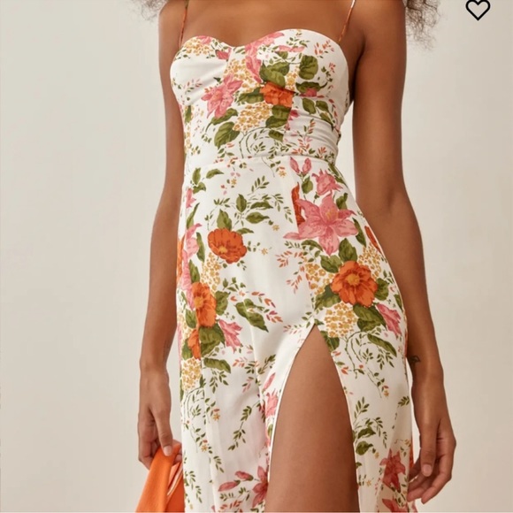 Reformation Juliette Dress tropique size 0 - Picture 3 of 10